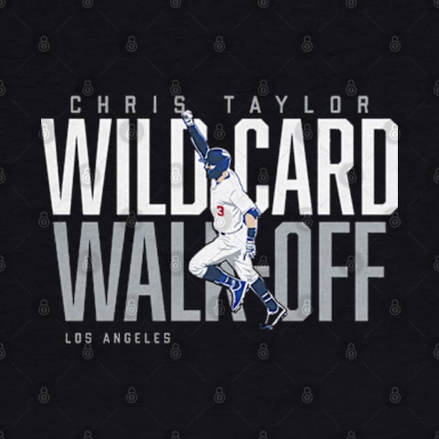 Chris Taylor Wild Card Walk-Off by KraemerShop